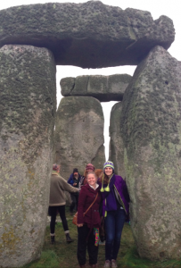 Emily and I at Stonehenge
